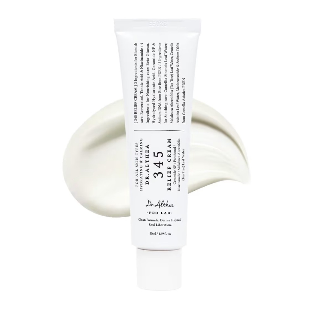 Dr.Althea 345 Relief Cream Moisturizer PDRN & Niacinamide K-Beauty